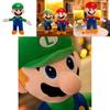 Adorable Mary Plush Toy Cartoon Mario Doll Pillow For Childrens Birthday Gift