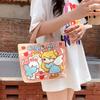 Canvas Tote Bag Cute Storage Bag Large Capacity Mini Handbags Portable Cartoon Print Lunch Bag