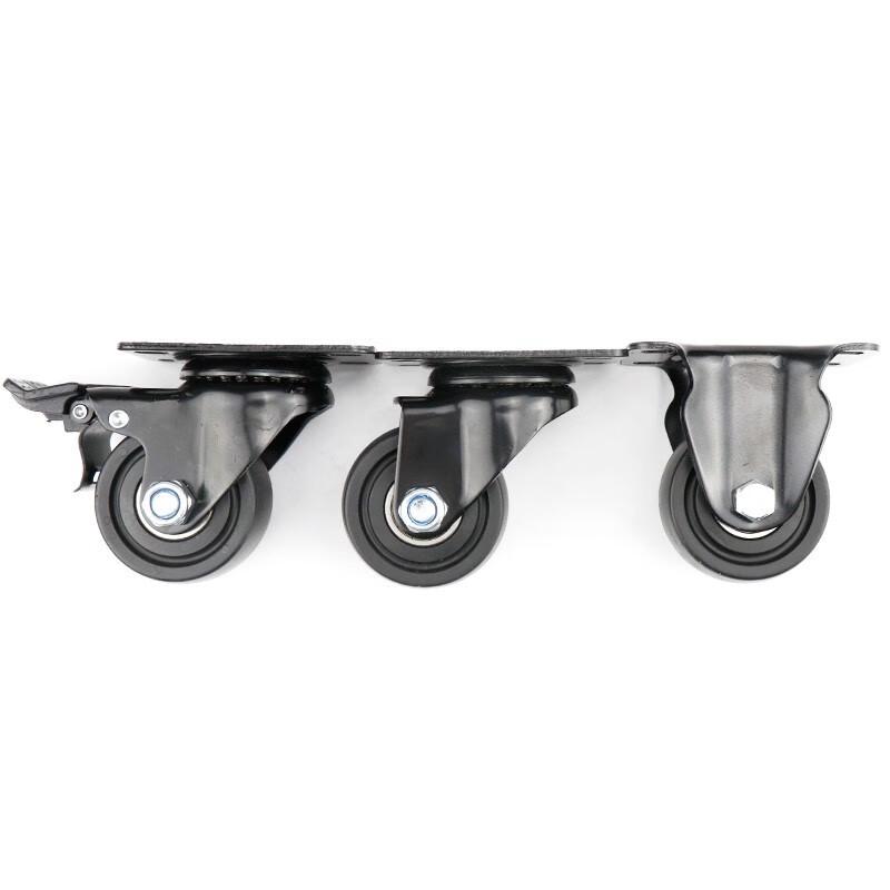 Nylon Low-Gravity Swivel Caster Wheel with Brake