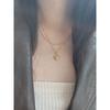 Silver925 Feather Heart Necklace (2Color)