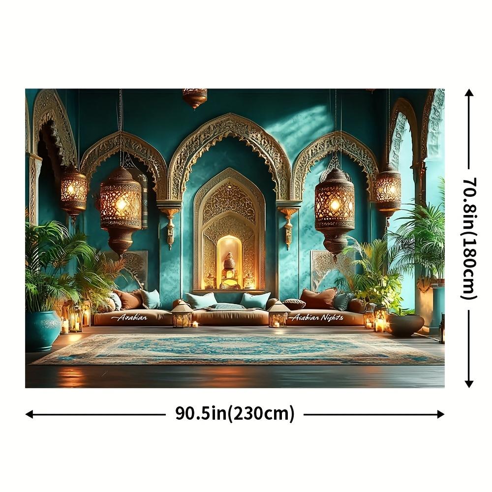 Moroccan Arabian Nights Interior Design Tapestry Wall Hanging For Living Room Bedroom Decor Exotic Boho Art Print Homedecoration