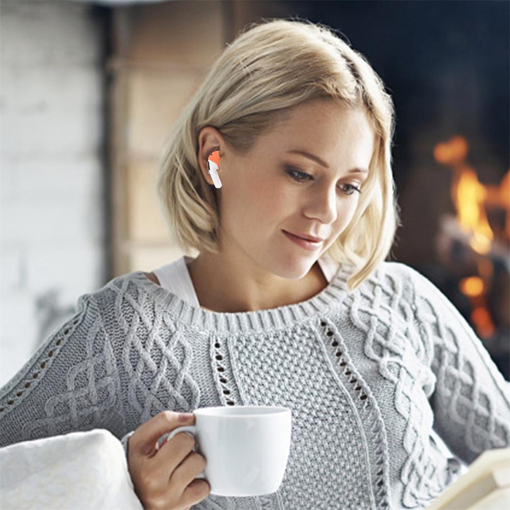 Kolip 5 Pairs Silicone Ear Caps Ear Cover Tips Dustproof Earmuffs Compatible For Airpods 3 Bluetooth-compatible Headphones