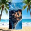 1Pc Thor God Thunder Beach Towel Quick Dry Multiuse For Beach Pool Gym Yoga Home Travel Christmas Halloween Xmas Gift Es139