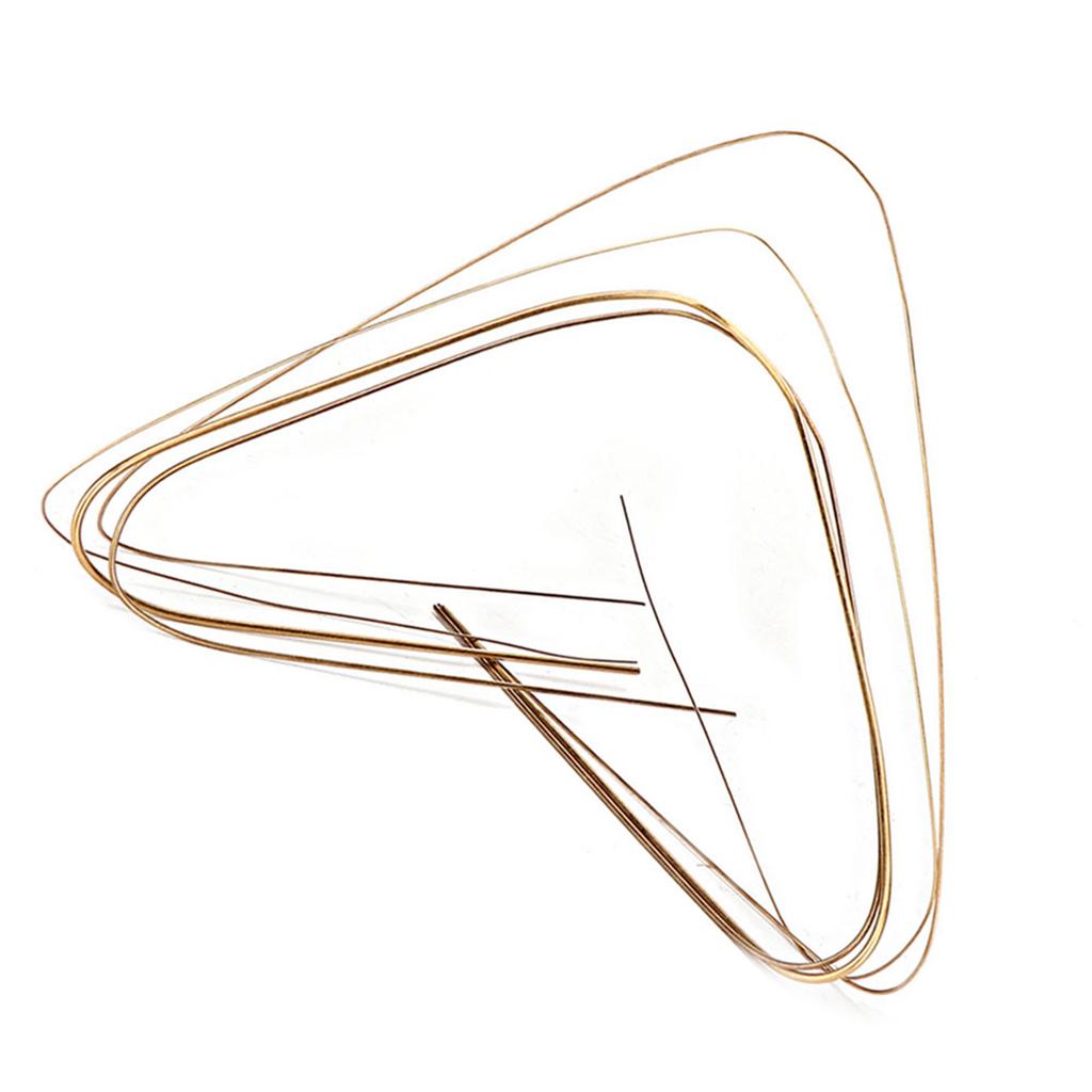 4pcs 0.5mm 0.7mm 1.0mm 1.5mm Silver Copper Aluminum Alloy Metal Welding Rods Soldering Wire for Jewelry Making