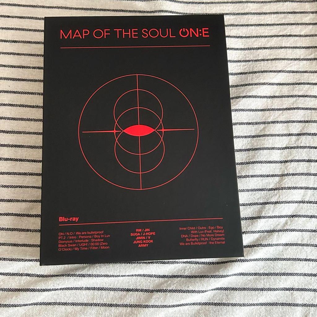 [USED] BTS MAP OF THE SOUL ON:E /Blu-ray