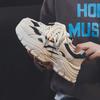 New dad shoes women's spring student sports running shoes casual thick soles increase height street shot