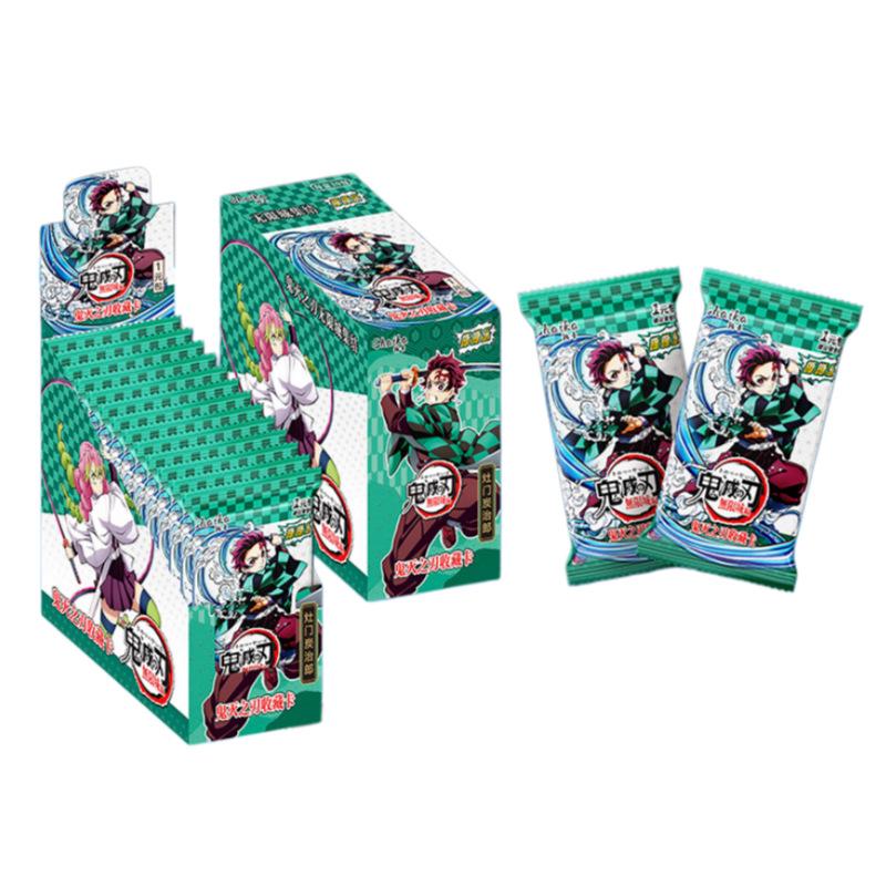 Demon Slayer Card AIKAHO English Version Journey Chapter Tanjirou Nezuko Kanroji Limited Anime Peripheral Collection Cards