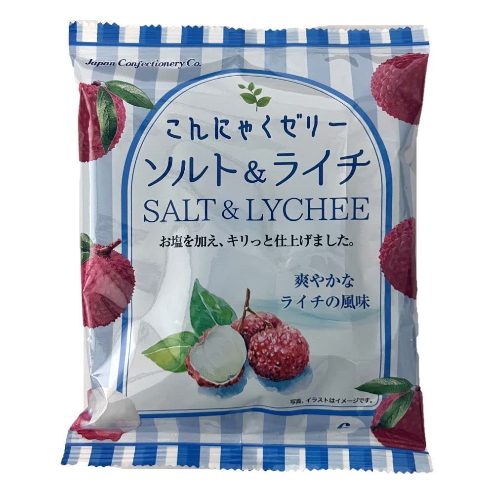 

JCC Konjac Jelly Salt Lychee x 15 packs 6-pack &