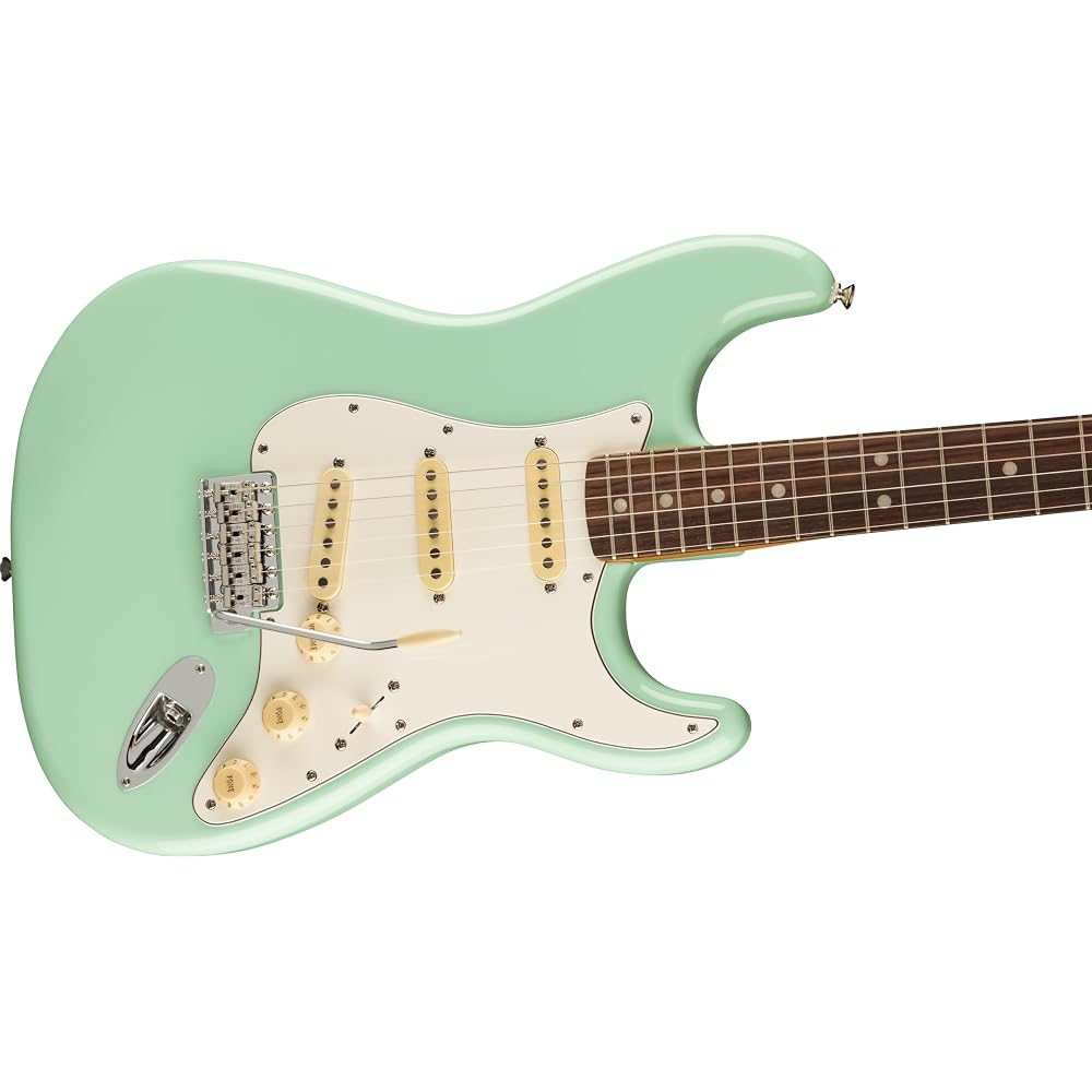 Fender Mexican Electric Guitar Vintera® II '70s Stratocaster®, Rosewood Fingerboard, Surf Green w...