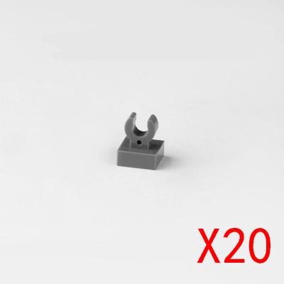 MOC Militärzubehör Bausteine Soldatenfiguren Sandsack Hund Hindernis Camouflage Zelt Schaufel Waffenbox Spielzeug Kinder J038