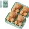 Forma na ledové kostky medvěda Silikonová kostka na led Domácí zmrzlina Zmrzlina Mražená ledová koule Forma na led