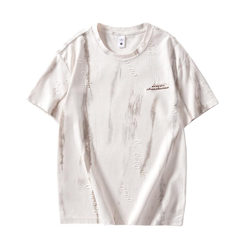 American Loose Short-sleeved T-shirt for Men's Summer New Casual Half-sleeved Shirt