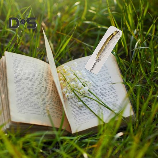 1Pc/2Pcs Flat Paper Pens Bookmark Double-Sided Ultra-Thin Paper Pens Card Tearable Fabulously Pen Bookmark for Your Book or Pocket