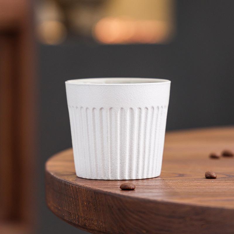 Ceramic Coffee Cup Master Cup Afternoon Tea Latte Cup Retro Creative Coarse Pottery Cup