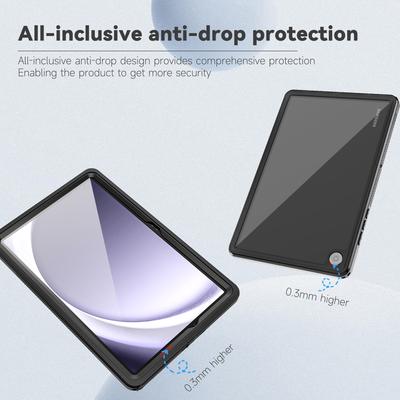 FS Tablet Waterproof Case for Samsung Galaxy Tab A9+ IP68 Full-Body Anti-drop Protective Cover