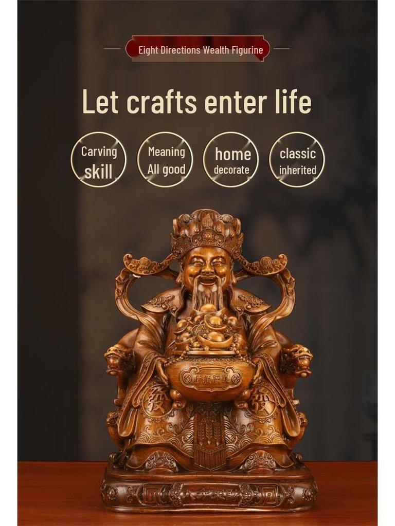 Bafang Laiye 2025 Deity Statues: Best-Selling Ornaments for Worship, Home, Office, and Housewarming Gifts