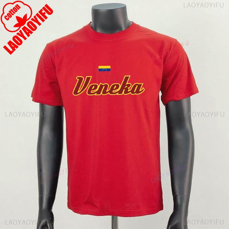 2026 New Venezuela Flag Shirts Latina Heritage Tee Christmas Gift Idea Venezuelans Vintage Streetwear Oneck Soft Shortsleeve