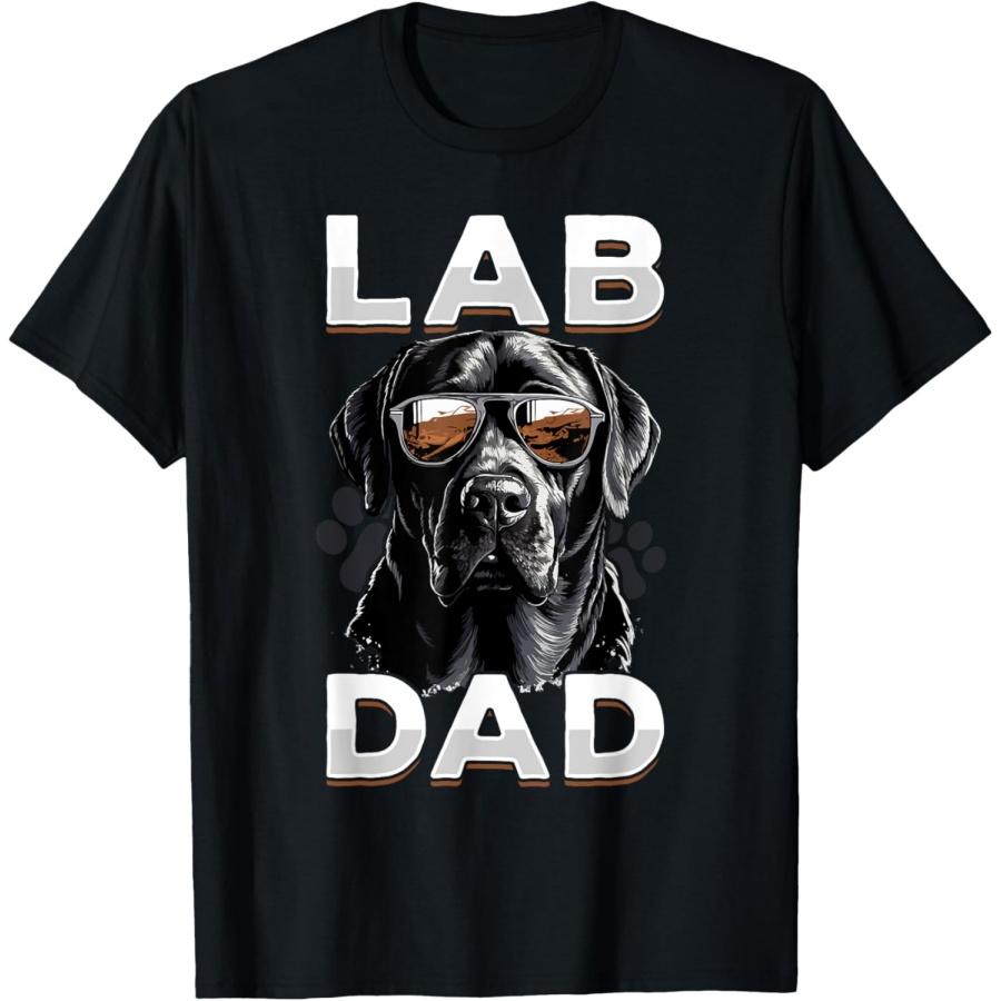 Лабрадор Ретривер Порода Собаки Домашнее Животное - Футболка Папа Лабрадор XXXXXL чёрный
