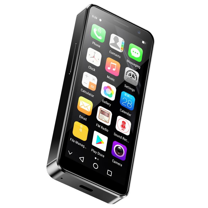 Soyes XS16 Pro Kleines Smartphone 4,0 Zoll Octa-Core 4 GB RAM 128 GB ROM Android 10.0 Face ID 8 MP Kamera Dual SIM 2100 mAh LTE 4G Mobiltelefon