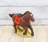 [Amazon.co.jp Exclusive] Yakushi Kiln 2026 Zodiac Figurine, Horse, Year of the Horse, Nishiki-sai Design, Good Luck, Horse (with Good Luck Sticker)