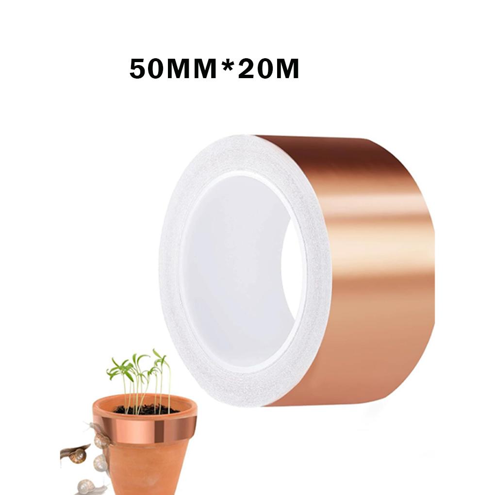 Anti-Snail Copper Tape, Protection Tape, Bed Plant Copper Copper Super Tape for Soldering and Snail
