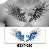 Waterproof Herbal Semi-Permanent Flower & Wings Sleeve Tattoo Sticker