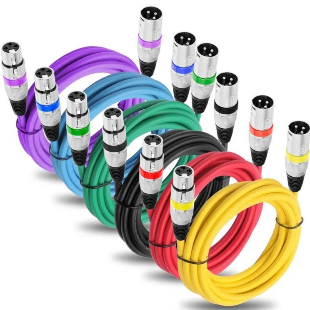 3Pin XLR  Audio Signal Cable Microphones Shielded Cable  for Mixer Microphone Balanced Cable