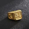 Luxury Eagle Stainless Steel Men's Ring Domineering High Quality Jewelry Party Gifts