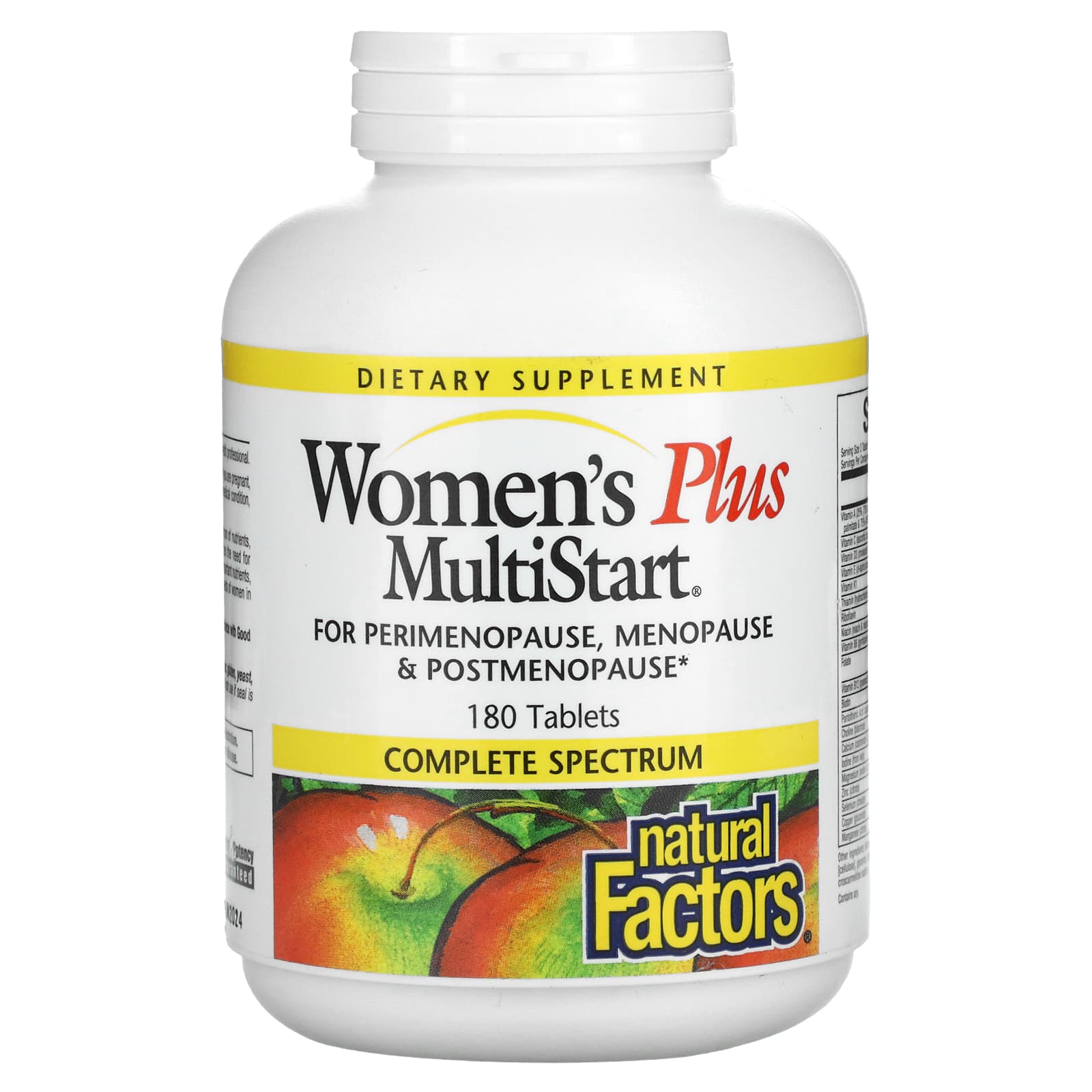 

Natural Factors, Women s Plus Multistart, 180 таблеток