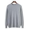 Men's Pure Cashmere Autumn/Winter Round Neck Sweater - Thick Knitted Long Sleeve Pullover