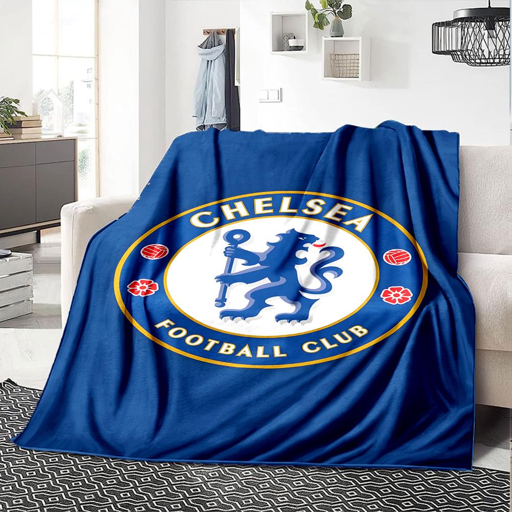 1pc Football Team (40) Blanket, Gift, for Men and Women, Soft Blanket, Good for Sofa Bed Couch Travel, Lightweight Flannel Blanket