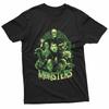 Vintage Funny Monster Mash Frankenstein Horror Movies Lovers Black T-Shirt