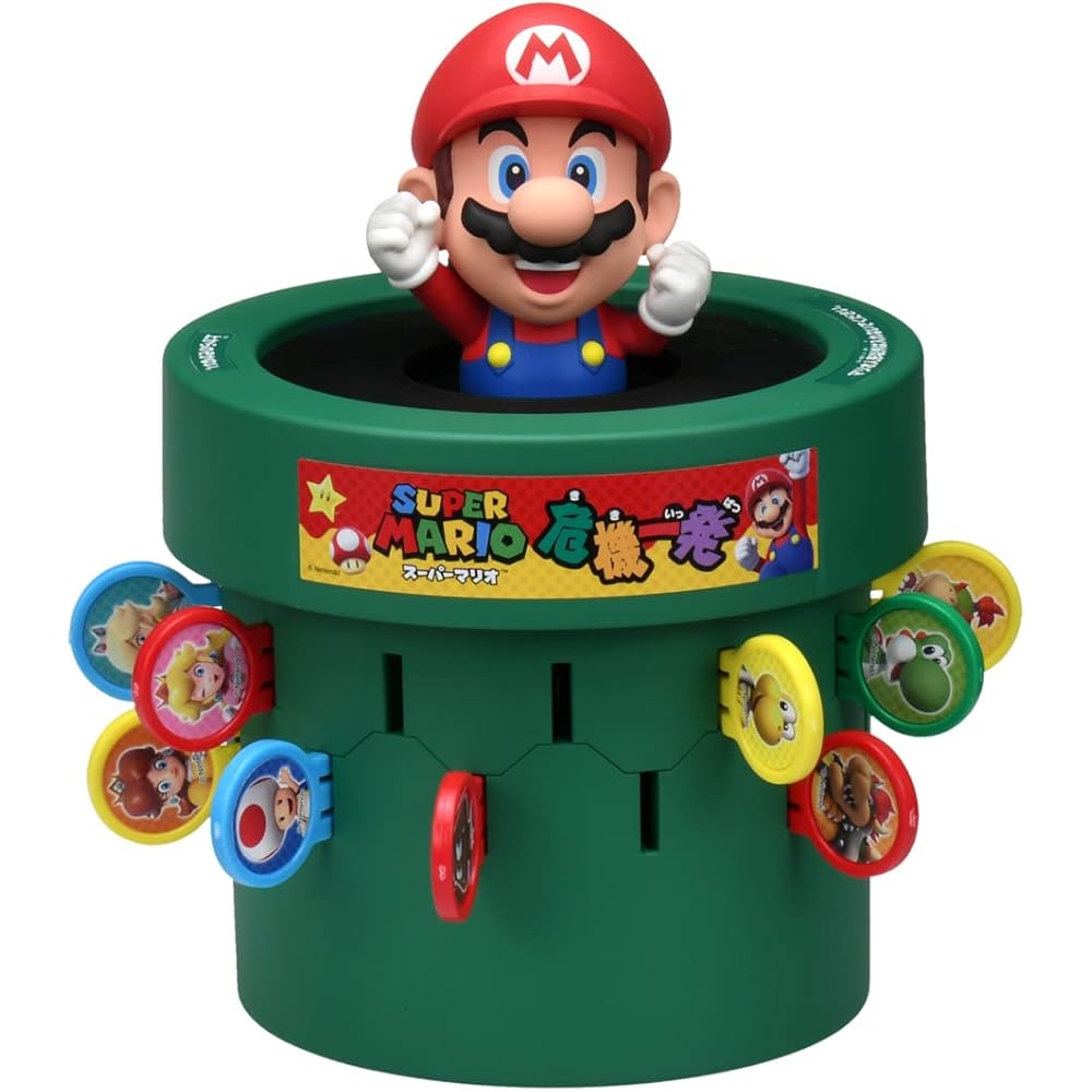 Takara Tomy Super Mario Board Game Strategy Fun for Family and Friends