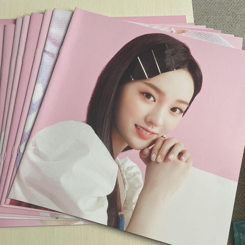 [USED] NiziU 1st Album "U" CD, 9-member Photo Book, Stickers Included