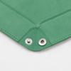 Hexagonal Velvet Dice Tray: Portable, Foldable PU Storage for Tabletop Games