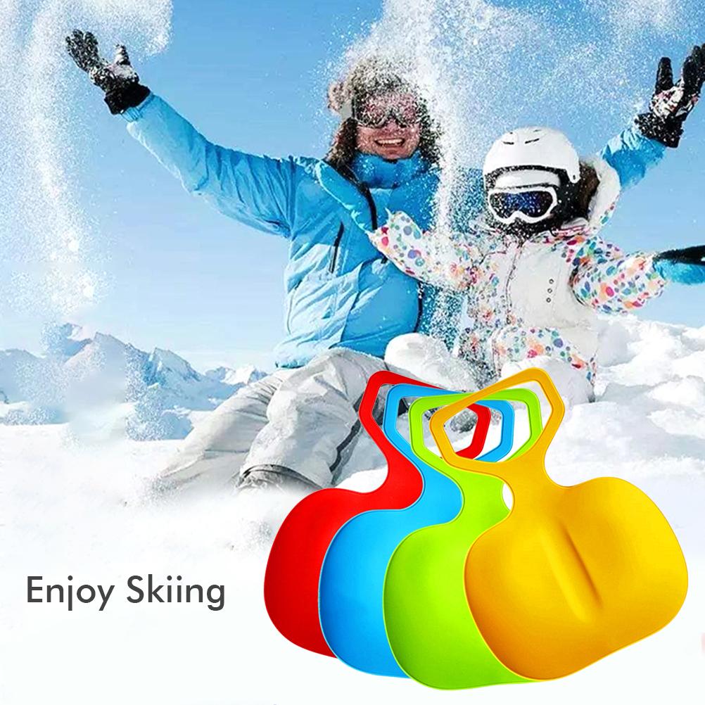 Plastic Snowboards Portable Sand Grass Board Outdoor Pad Board Toys for Children Plastic Snowboards Sand Grass Board