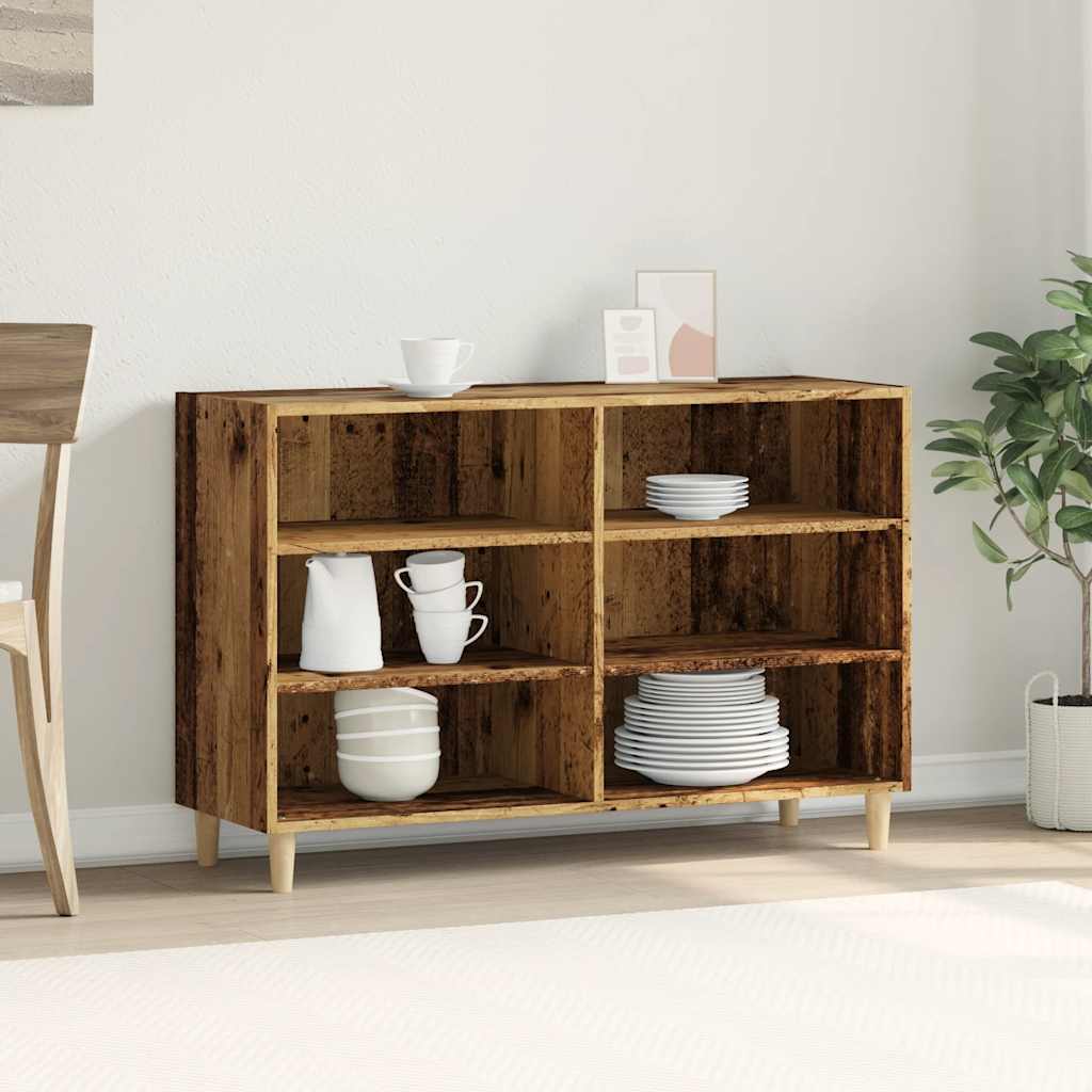 Sideboard Reclaimed Wood Look 103.5x35x70 cm Engineered Wood