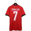 Maglia da Calcio da Uomo Portogallo Euro /25 Casa Trasferta Fan Cristiano Ronaldo 7 Manica Corta Adulti Bambini
