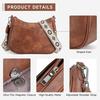 Sling Bags for Women Latest PU Leather Crossbody Ladies Purse for Women and Girls with Adjustable Strap