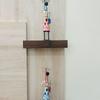 Set of 2 Metal Musician Standing Lady Decorative Showpiece Table Decor Home Decor Musician Tabletop Showpiece Gift Item Multicolour