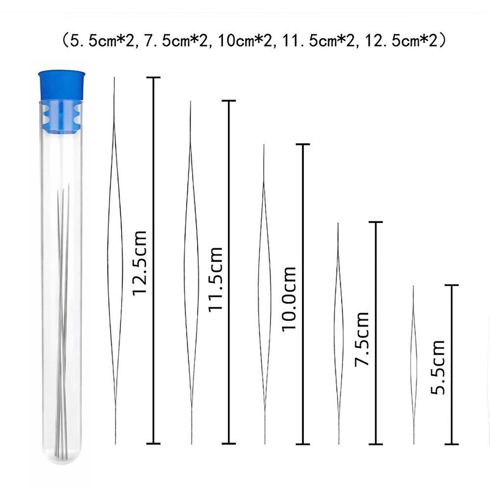 5PCS Multiple Sizes Beading Needle Large Eye Big Eye Beading Needles  Jewelry Making