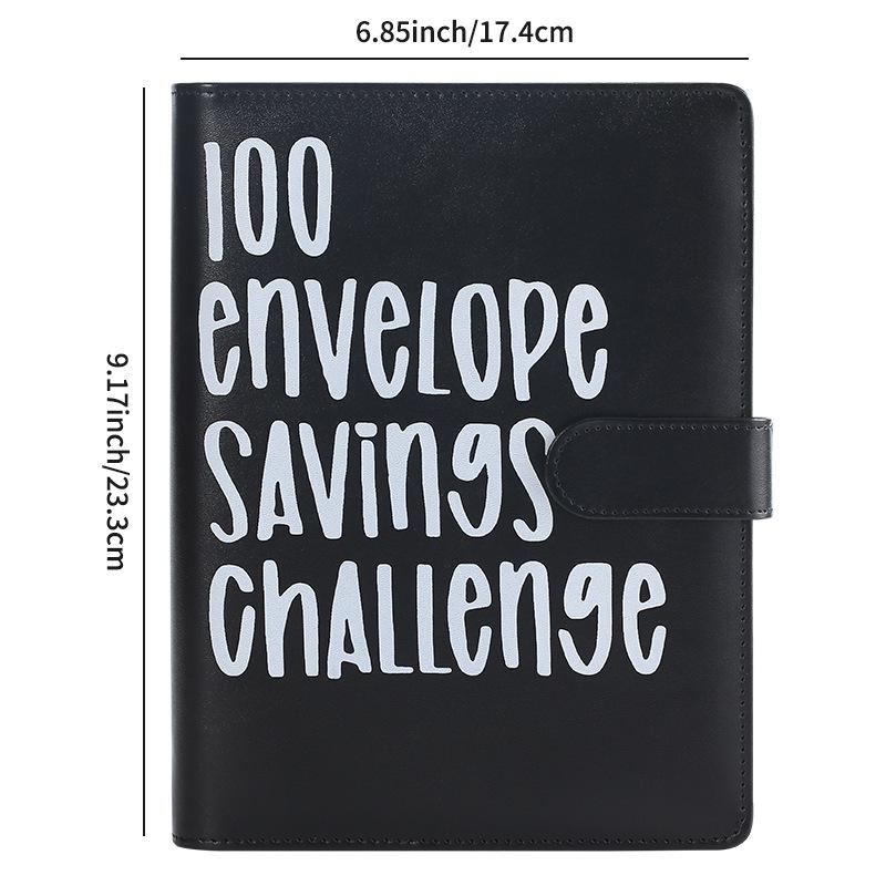 A5 Couple's 100-Day Savings Notebook with Insertable Binder