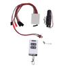 RC Car Winch Simulated 1 10 Scale RC Model Crawler Car Metal Winch with Connecting Line and Remote Controller for Axial