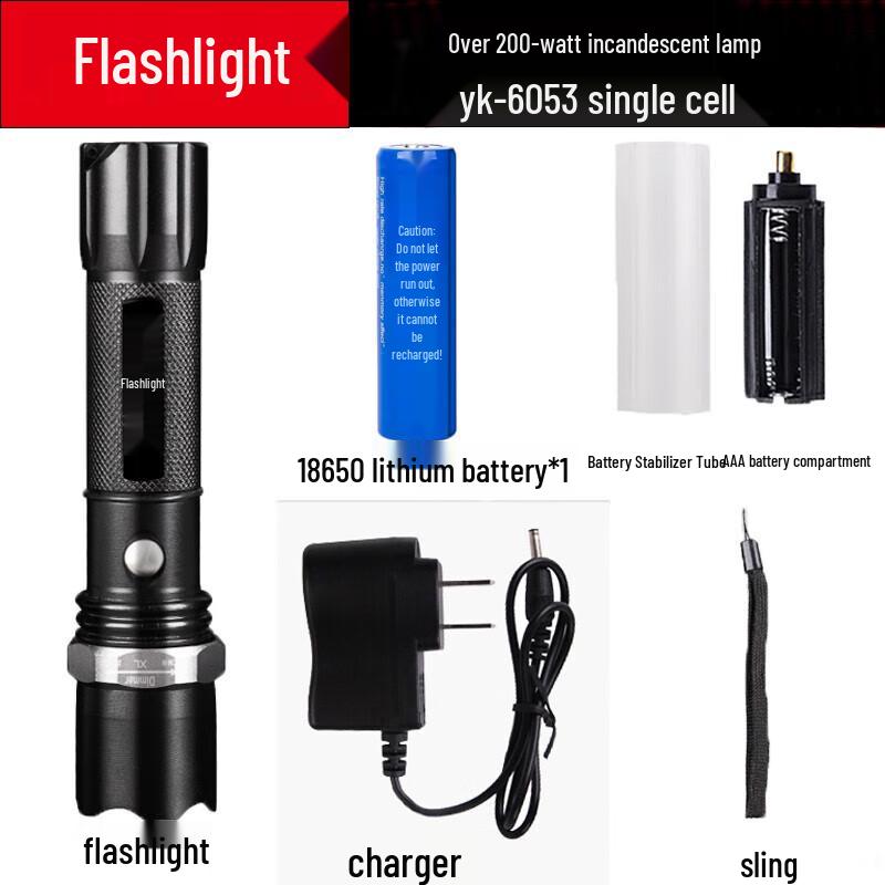 DAFIFY Aluminum Alloy LED Emergency Flashlight