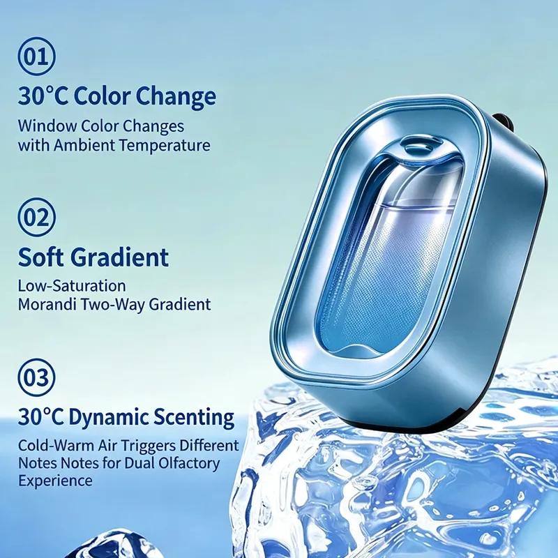 Car Outlet Air Vent Clip Freshener Car Long Lasting Aroma Diffuser Car Interior Decoration Air Outlet Aromatherapy Air Freshener