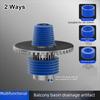 1Pcs 2 in 1 Floor Drain Cover Universal Hose Adapter Disposer  Washroom Accessories