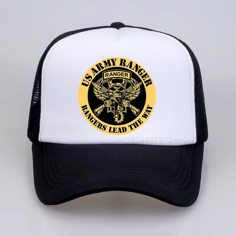 us army ranger Baseball Cap summer outdoor Running Fishing mesh Trucker hat fashion casual adjustable snapback hats
