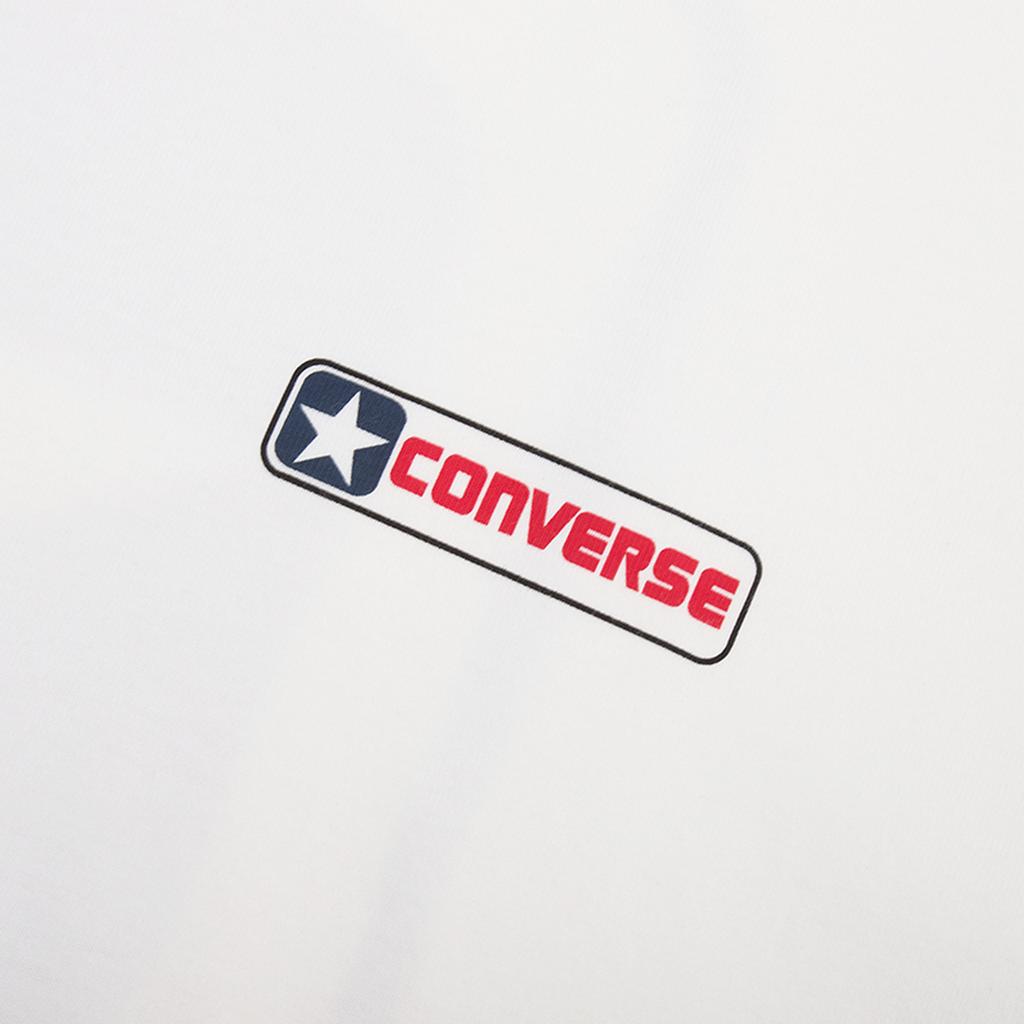 New Converse T Shirts Men's White 10028741-A02