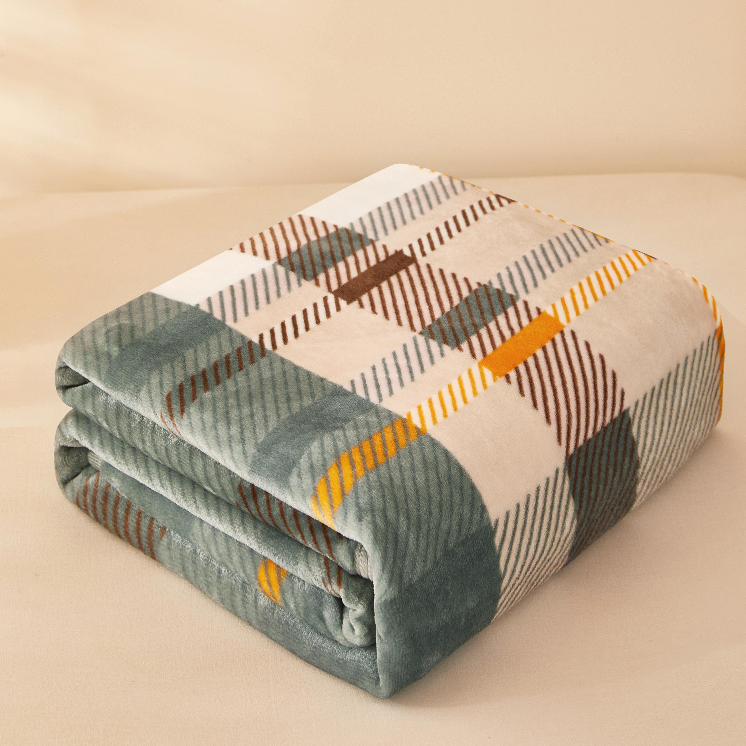 Двустороннее многофункциональное теплое одеяло из фланели повышенной толщины 150x200cm — фото 8