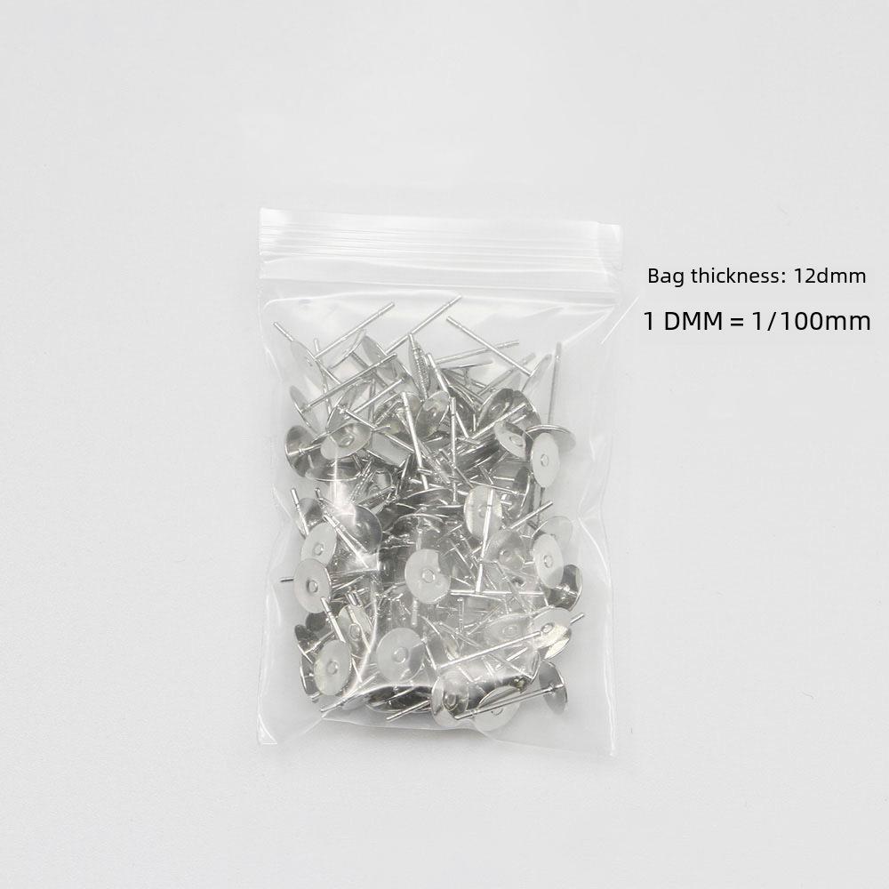 304 Stainless Steel Earring Posts with Flat Head and Tooth for Pearls